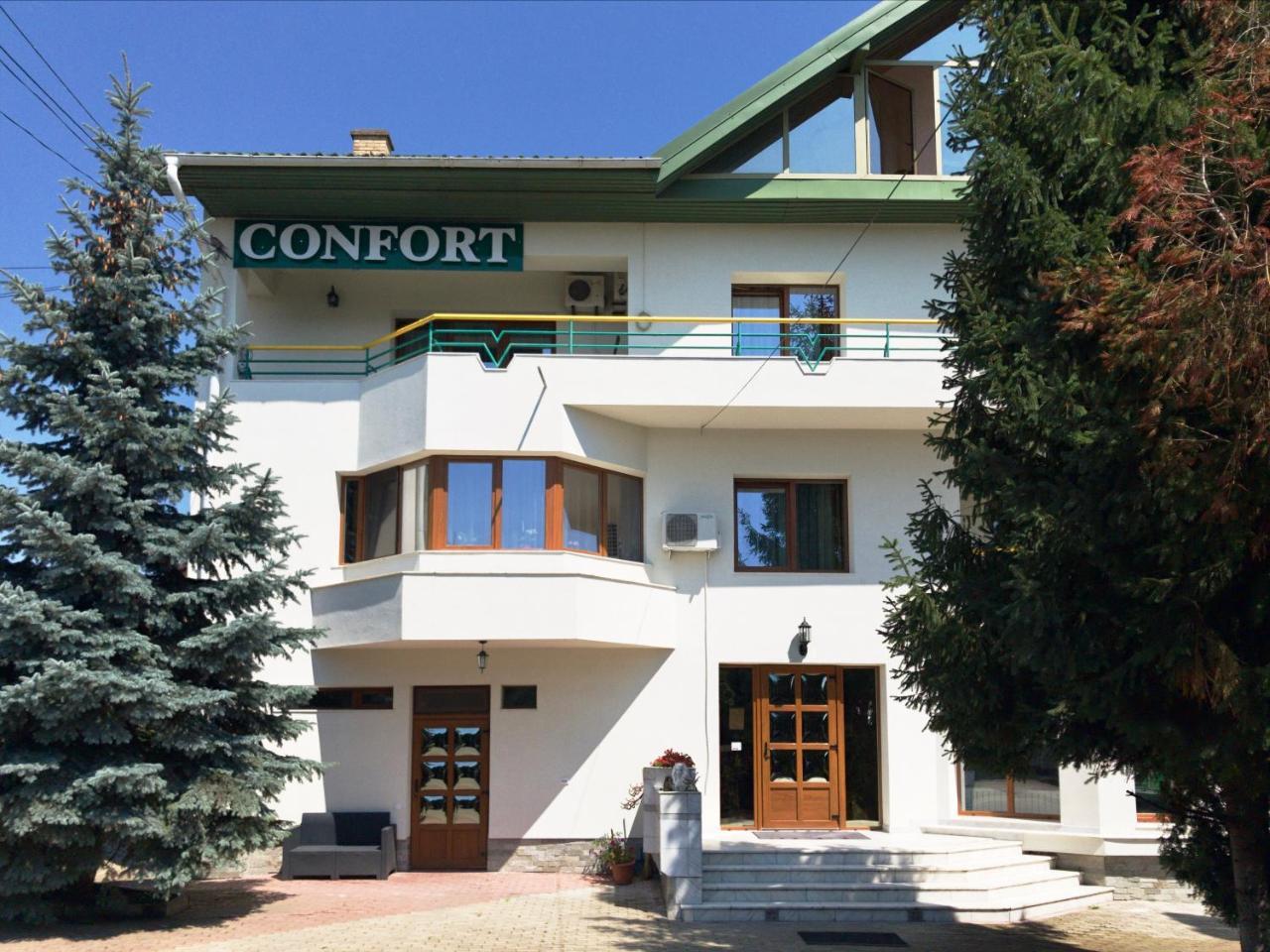 Pensiunea Confort Scheia Exteriér fotografie